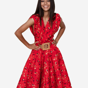 Floral short dress
