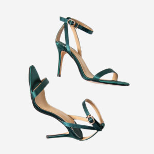Emerald green heels