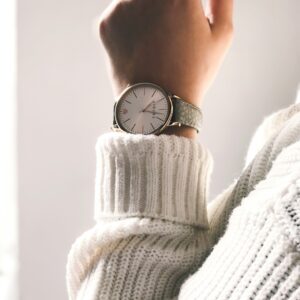 Serenity silver watch