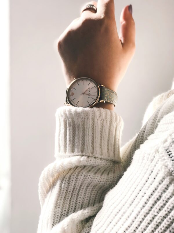Serenity silver watch